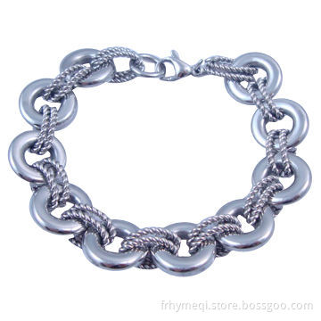 Stainless steel bracelet, OEM orders are accepted